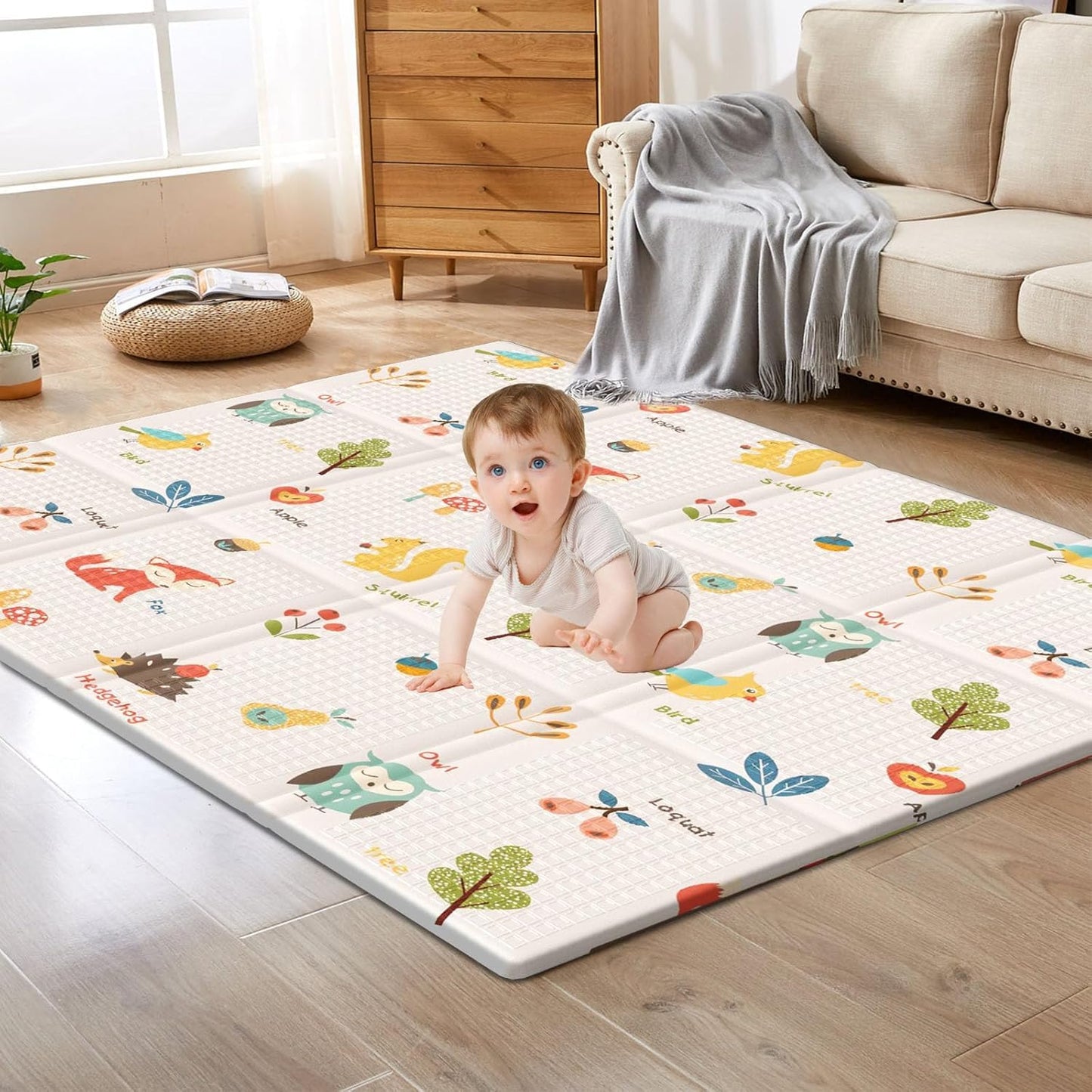 Tapete 180 CM X 150 CM Plegable, impermeable, antideslizante, resistente y acolchado!