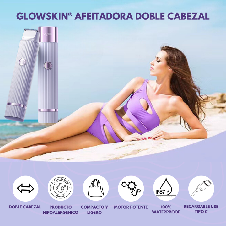 Afeitadora Sedosa para la Zona V de Doble Cabezal – Piel Suave Sin Dolor y con 50% Dcto HOY