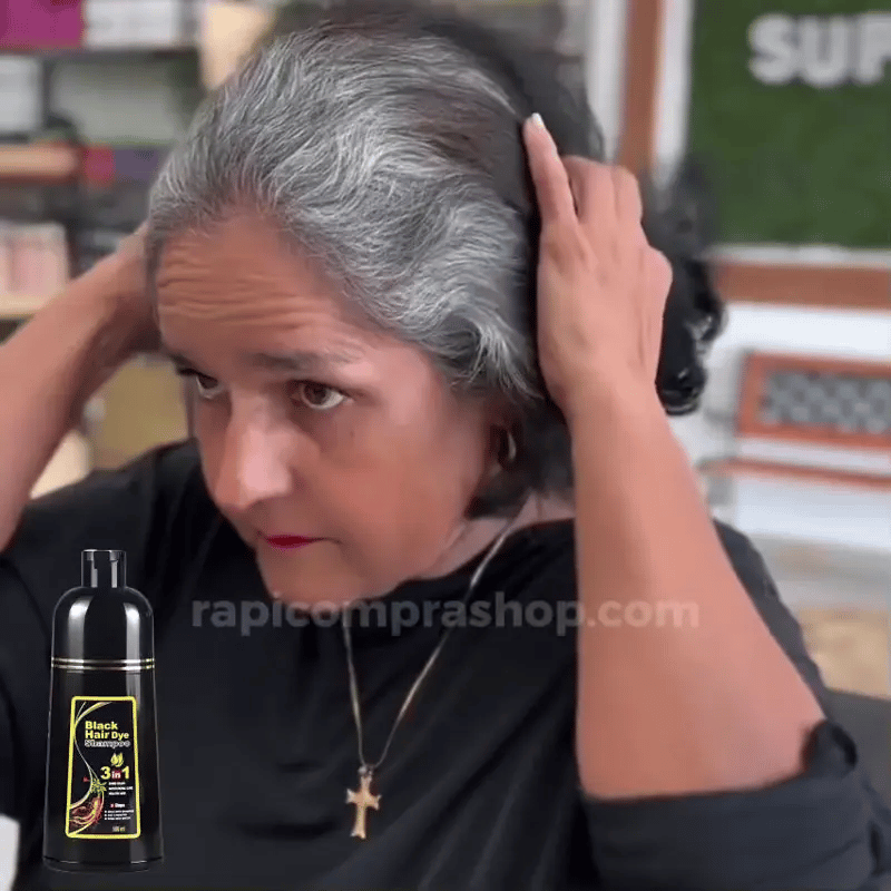 El original shampoo 3 en 1 tapacanas que cubre en 10 minutos! 🎁 Envío gratis