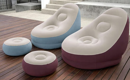 ⛺ SOFÁ INFLABLE CÓMODO PARA INTERIOR Y EXTERIORES 🛋️ + ENVIO GRATIS!