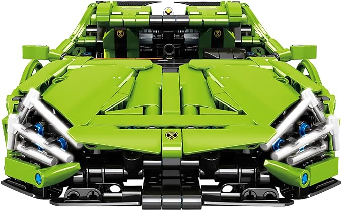 🚗 CARRO FEIDAMA RACING ARMABLE TRANSFORMER VERDE DE ALTA CALIDAD 🧩