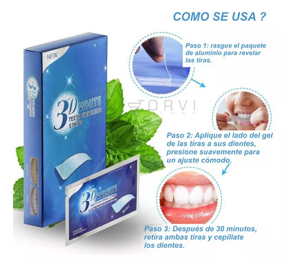PAGA 7 LLEVA 14 PAQUETES DE ACLARAMIENTO DENTAL DESDE CASA! DIENTES MÁS BLANCOS 🤩